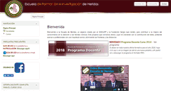 Desktop Screenshot of escueladeheridas.org